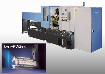 機械サイズはコンパクトでも高剛性！